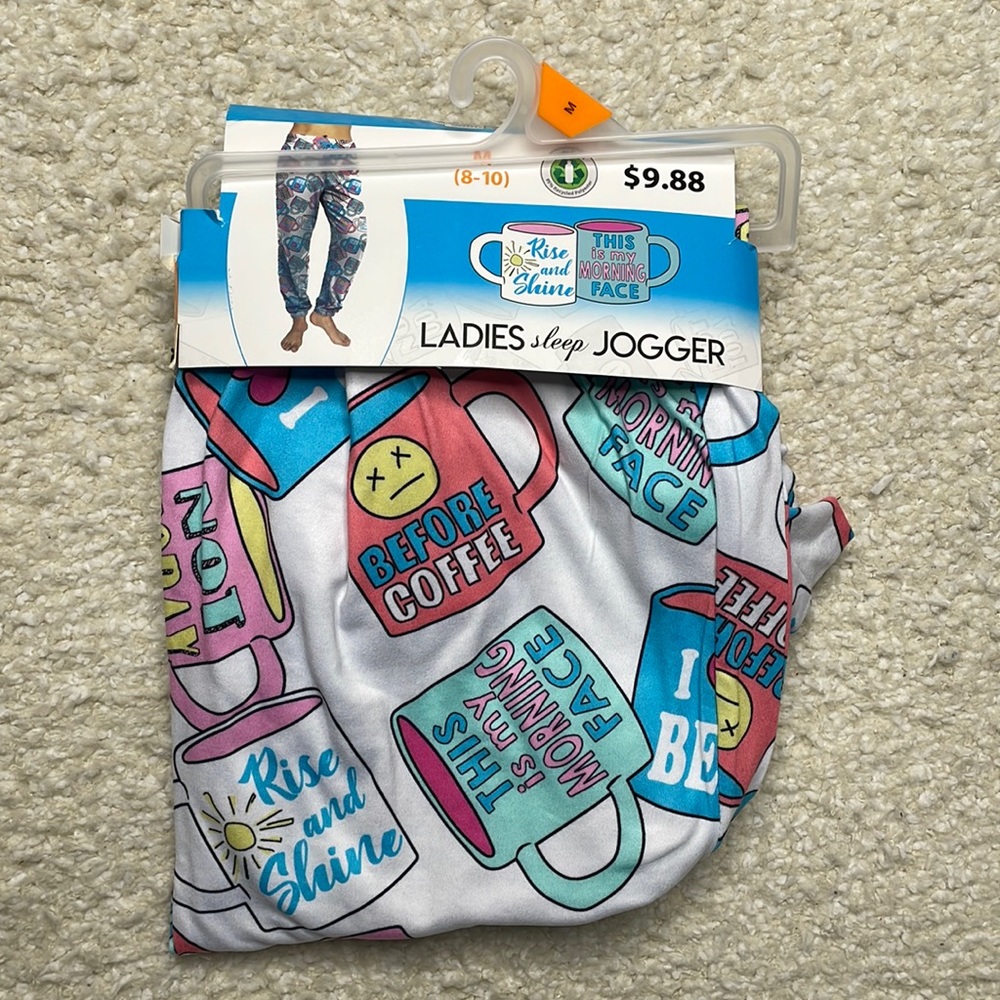 Ladies Sleep Jogger Pajama Pants NWT